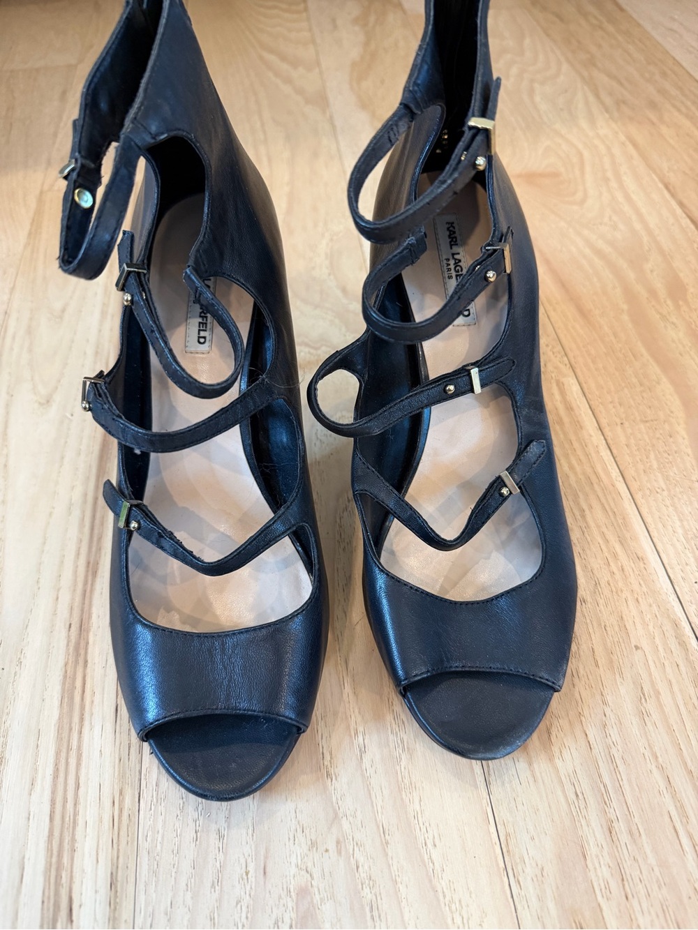 Karl Lagerfeld heels size 10
